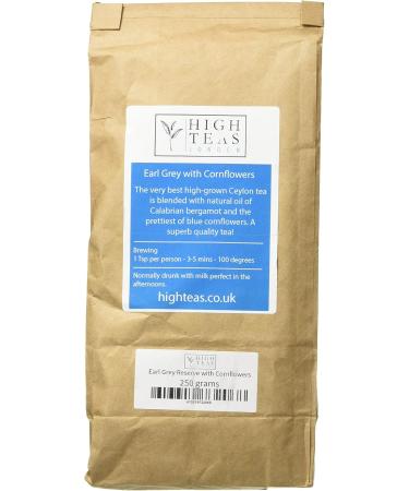 High Teas London Earl Grey Reserve with Cornflower Loose Leaf Tea 250 g - Buy Online on SooperMarket.com