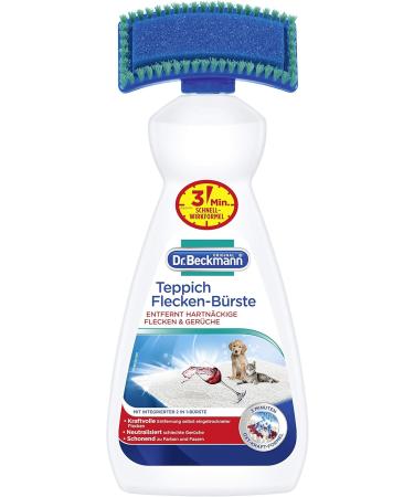 Dr. Beckmann Upholstery & Carpet Stain Brush Set - Effective Stain Removal for Home & Carpet Cleaning - International Shipping Available - Buy Online on SooperMarket.com