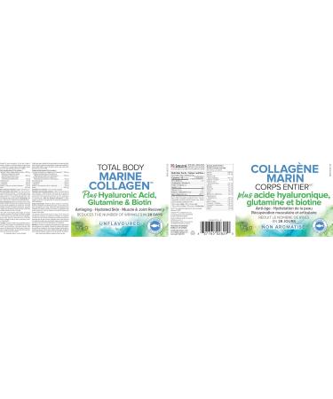 Natural Factors Total Body Marine Collagen Plus Hyaluronic Acid Glutamine & Biotin Unflavoured 135g Powder Supports Healthy Skin Connective Tissue Muscles and Joints Reduces Wrinkles in 28 days - Buy Online on SooperMarket.com