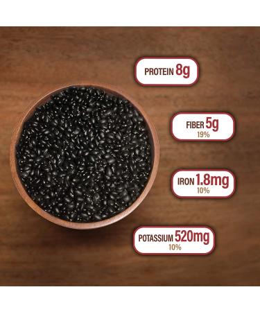 Mayorga Organic Dry Black Beans - USDA Certified, Non-GMO, Gluten-Free - 10 lb Resealable Bag | Direct Trade, Kosher - Frijoles Negros - Buy Online on SooperMarket.com