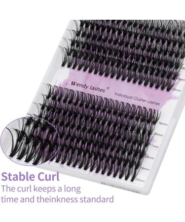 240PCS Cluster Lashes Extension C Curl 0.07mm 40D/50D Mixed | 16-20mm Individual Eyelashes Clusters | DIY Eyelash Extensions - Buy Online on SooperMarket.com
