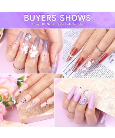Morovan Acrylic Nail Kit with UV Light - Complete Gel Polish Set for DIY Nail Art at Home - Buy Online on SooperMarket.com