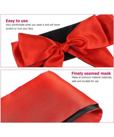 Healifty 4Pcs Satin Blindfold Mask Set for Sleep, Play, Meditation - Adult Eye Mask for Couples Lovers - Buy Online on SooperMarket.com