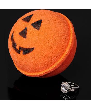 Jackpot Candles Halloween Jack O Lantern Bath Bomb with Size 9 Ring - Extra Large 10 oz - Made in USA - Buy Online on SooperMarket.com