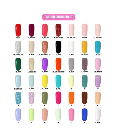 OneDor Nail Dip Dipping Powder Acrylic Color Pigment - Eggplant 1 Oz - Buy Online on SooperMarket.com
