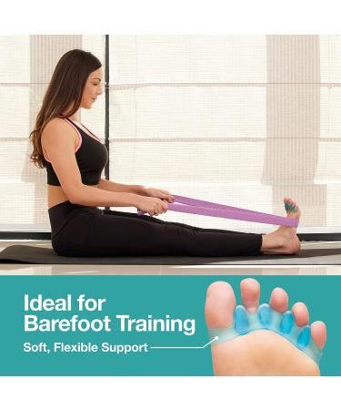 ZenToes Silicone Toe Spacers - Correct Toe Alignment Bunion & Hammertoe Straighteners - 2 Pairs Blue for Comfort & Relief - International Shipping Available - Buy Online on SooperMarket.com