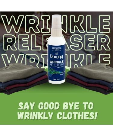 Wrinkle Release Spray Bundle | Travel Size Downy Wrinkle Releaser Spray | Essential Fabric Softener | Wrinkle Free Spray - Good For My Home - Buy Online on SooperMarket.com