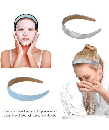 10 Pcs Vintage Non-Slip PU Leather Headband Set for Women & Girls - Multicolor Wide Hairbands | International Shipping Available - Buy Online on SooperMarket.com