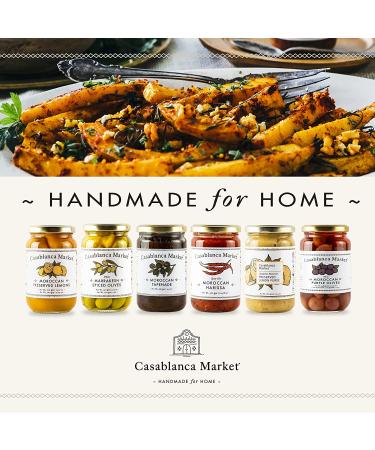 Casablanca Market Harissa Gourmet Hot Sauce - Moroccan North African Spice Gift - 10.58oz - Buy Online on SooperMarket.com