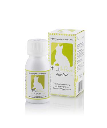 FeliMove Senior Liquid (60 ml) | for senior cats with DHA Ginkgo B12 FloraGlo | Support for eyes and brain in old age