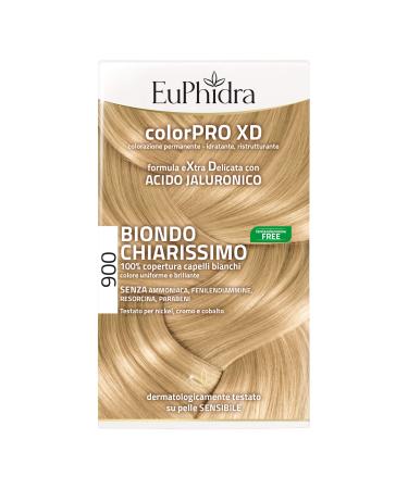 EuPhidra Colorpro XD Tincture Extra Soft Color 900 Very Light Blonde