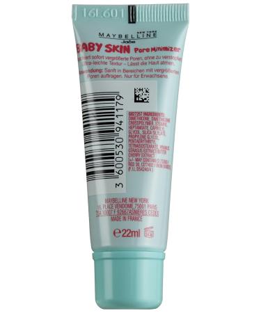 Buy Maybelline New York Baby Skin Pore Minimizer - Transparent & Poreless Make-up (22g) | International Shipping - Buy Online on SooperMarket.com