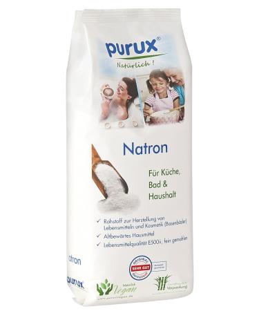 Purux Baking Soda Powder 3kg - Food Grade Sustainably Packaged | Ideal for Baking & Cooking - Shop Internationally - Buy Online on SooperMarket.com