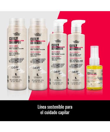 Lendan Terra Curly Cuban Spirit - Curly Co-Wash Treatment 300ml | Best Co-Wash for Curly Hair | International Shipping Available - Buy Online on SooperMarket.com