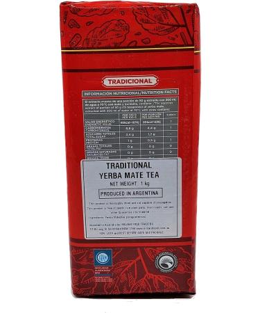 Pipore Yerba Mate 1kg - Premium Quality Argentine Tea - Buy Online on SooperMarket.com