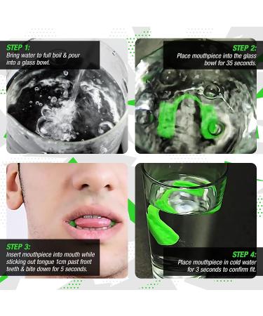 New Age Performance 5DS Sports Mouthpiece - Lower Jaw Design - No-Contact Green - Buy Online on SooperMarket.com