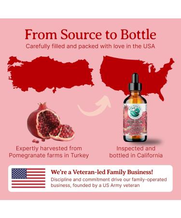 Pomegranate Seed Oil. 120 ml 100% Pure Cold-pressed Unrefined Organic Natural Moisturizer for Skin Hair. Rich in Antioxidants. Bella Terra Oils. 120 ml (Pack of 1) - Buy Online on SooperMarket.com