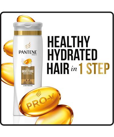 Buy Pantene Pro-V Daily Moisture Renewal 2-in-1 Shampoo & Conditioner - 25.4 oz | International Shipping Available - Buy Online on SooperMarket.com