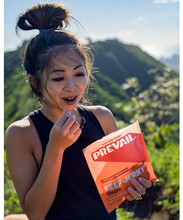 PREVAIL Grass Fed Beef Jerky Snack Packs | Keto, Paleo, Low Sodium | Bulk Umami Beef Jerky (3 Pack, 2.25oz Each) - Buy Online on SooperMarket.com