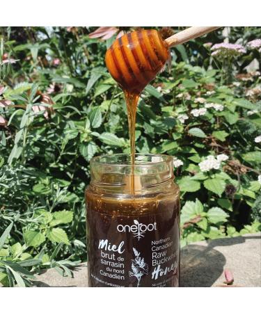 ONEROOT Natural Raw Buckwheat Honey 500g - Antioxidant-Rich Manuka Alternative - Buy Online on SooperMarket.com