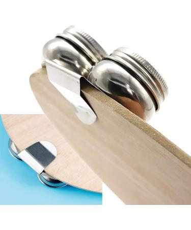 Stainless Steel Double Dipper Oil Painting Palette Cup with Lid - Leakproof Design, Clip-On Feature for Palette - Buy Online on SooperMarket.com