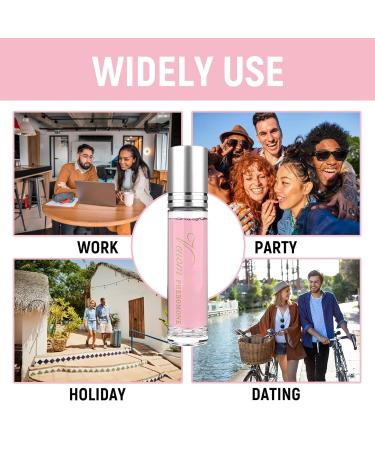 Perfume for Men Valentine's Day Sale Rose Perfume Oil Pheromone Perfume for Men Roll on Perfume Oil Portable Perfume for Male (2 Pcs-B) - Buy Online on SooperMarket.com