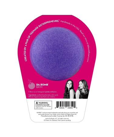 Barbie Vintage Purple Bath Bomb 7oz - Luxurious Fizzing Experience - Buy Online on SooperMarket.com