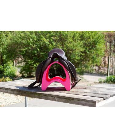 Nedlandic Pink Saddle Carrier - Durable & Stylish Equestrian Gear for International Shipping - Buy Online on SooperMarket.com