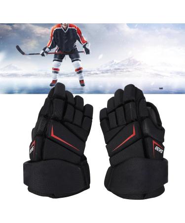 LUQEEG Ice Hockey Gloves - Breathable Lacrosse Gloves with Finger Protection | 10 Inches Nylon & EVA Foam for Players - Buy Online on SooperMarket.com