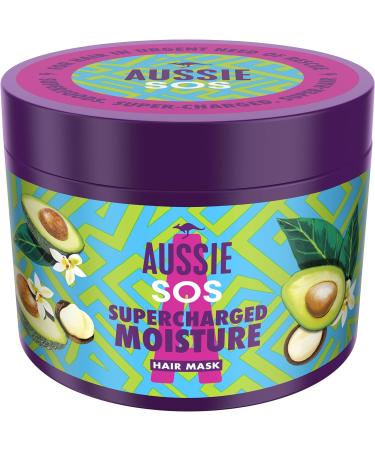 SOS Hair Mask with Australian Jojoba Seed Oil & Superfoods 450ml - Vegan, Supercharged Moisture for Hair Rescue - Buy Online on SooperMarket.com