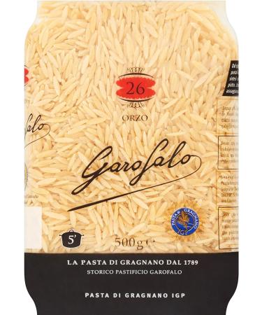 Garofalo Orzo 500g & Orecchiette Pasta 500 g - Buy Online on SooperMarket.com