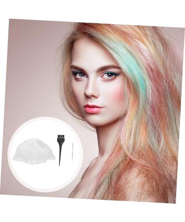 minkissy 2 Sets Hair Coloring Set Stretch Suit Hair Coloring Tools Crochet Kit Highlight Tipping Cap Highlight Cap Silicone Hair Tint Hat Silicone Hair Staining Cap Dyeing Hair Coloring Cap - Buy Online on SooperMarket.com