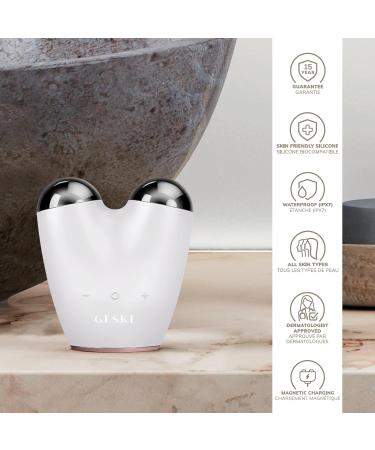Geske SmartAppGuided Microcurrent Face-Lifter | 6-in-1 Facial Lifting Device | Anti-Aging & Double Chin Remover | Revolutionize Your Skincare Routine - Buy Online on SooperMarket.com