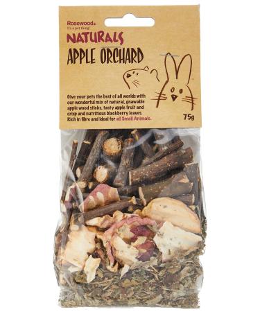 Rosewood Naturals Apple Orchard Rabbit Treats & Small Animal Treats 75g