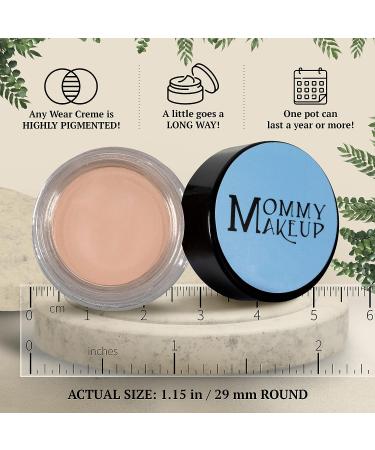 Mommy Makeup Any Wear Creme in Nudetrality - Matte Warm Nude | 3-in-1 Waterproof Smudge-proof Cream for Eyes, Cheeks & Lips - Buy Online on SooperMarket.com