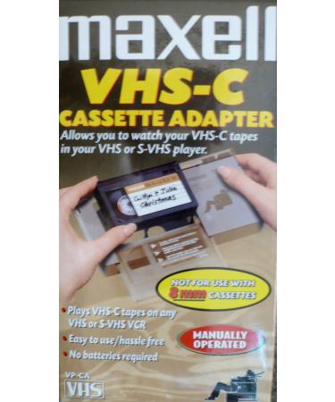Maxell Mechanical VHS-C Adapter