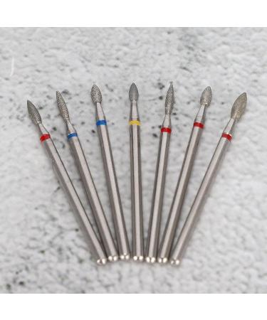 Kuuleeyn 6-Piece Nail Drill Set - Multifunctional Electric Manicure Tool for Glass & Plastic Nails - Buy Online on SooperMarket.com