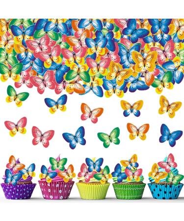 40 pieces of Tortendeko butterfly tortendendeco edible edible butterflies for cake cakes decorative tortendeco birthday edible butterfly edible butterflies decorative cake edible tortendeco butterfly