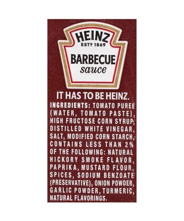 Heinz Barbecue Sauce Single Serve Packets 12 gm - 200ct Case, 0.4oz Each - Buy Online on SooperMarket.com