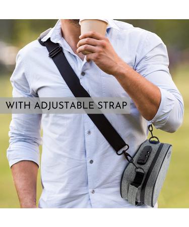 Smell Proof Odorless Bag with Combination Lock - Stash Box & Medicine Container - Buy Online on SooperMarket.com