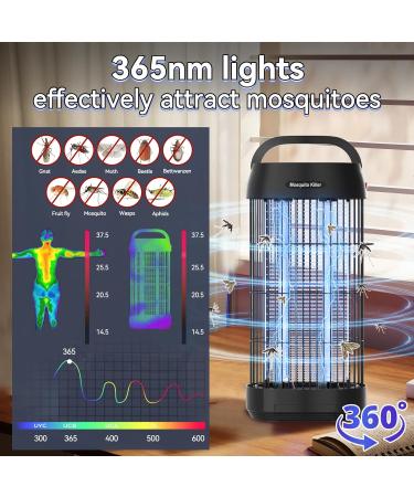 Buy MJUM Double-Sided Insect Destroyer | 16W Electric Mosquito Trap 1800V Non-Toxic Fly Trap for Indoor & Garden Use - Buy Online on SooperMarket.com