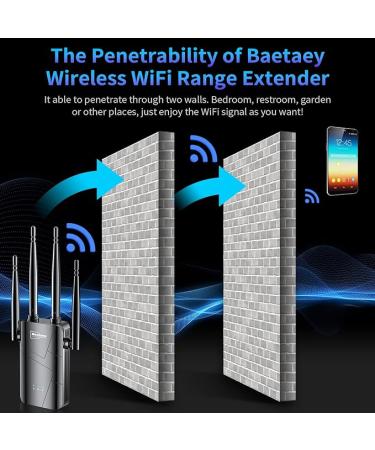 2024 WiFi Extender Signal Booster for Home - up to 10000 sq.ft Coverage  Wireless Internet Repeater - Long Range WiFi Booster and Signal Amplifier w/Ethernet Port  1-Tap Setup - Buy Online on SooperMarket.com