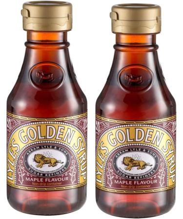 Lyle's Maple Flavour Golden Syrup 454g x2