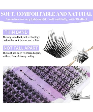 Individual Lashes 0.07mm Cluster D Curl 12-16mm Mixed Long Eyelashes Extension Kit - Buy Online on SooperMarket.com