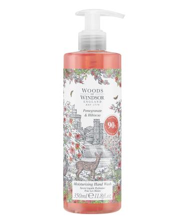 Woods of Windsor Pomegranate & Hibiscus Moisturising Hand Wash for her 350 ml