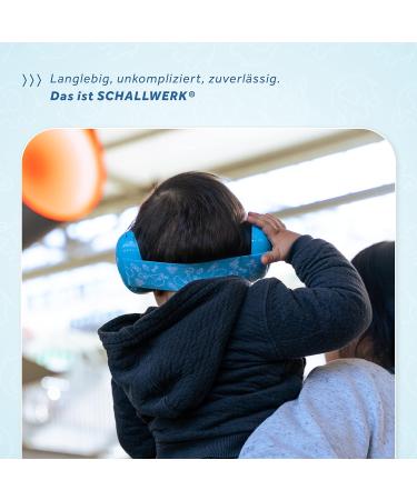 Schallwerk Mini+ Baby Hearing Protection - High-Quality Noise Protection Headphones for Children & Babies - Ideal for Everyday & Events - Turquoise - Buy Online on SooperMarket.com