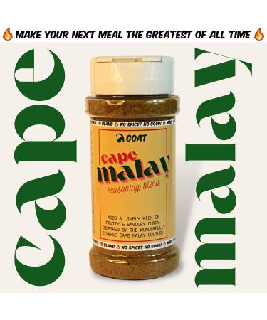Cape Malay Curry Flavoured Seasoning Blend and Rub. Ideal for meat & vegetables. 75g Shaker. An authentic taste of South African Malay Culture. - Buy Online on SooperMarket.com