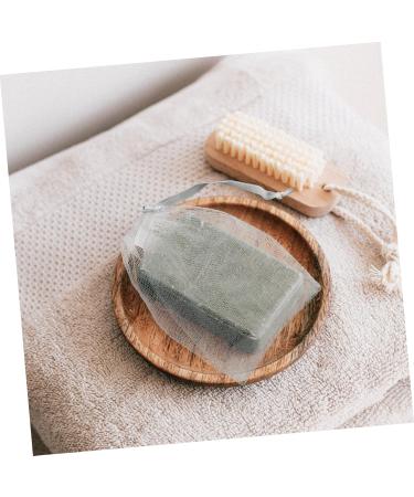 CANIGHT 8pcs Soap Mesh Bag Soap Foaming Bags Exfoliating Net Bag Facial Cleansing Net Dark Grey Fabric 14x10cm Dark Grey - Buy Online on SooperMarket.com