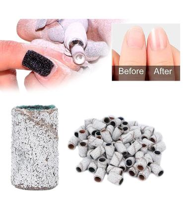 Nail Sanding Circle Bands Nail Art Sanding Bands Pedicure Polishing File 100 Pieces Manicure Sanding Bands Nail Drill Bits Accessories Nail Drill Remove Dead Skin (120#) - Buy Online on SooperMarket.com