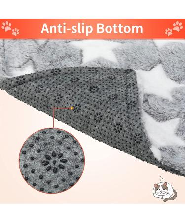 PUPTECK Self-Warming Cat Bed Mat | Anti-Slip Thermal Crate Pad for Cats and Dogs | Indoor/Outdoor Use | Stars Design - Buy Online on SooperMarket.com